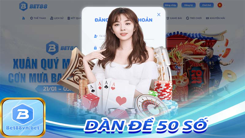 Dàn đề 50 số