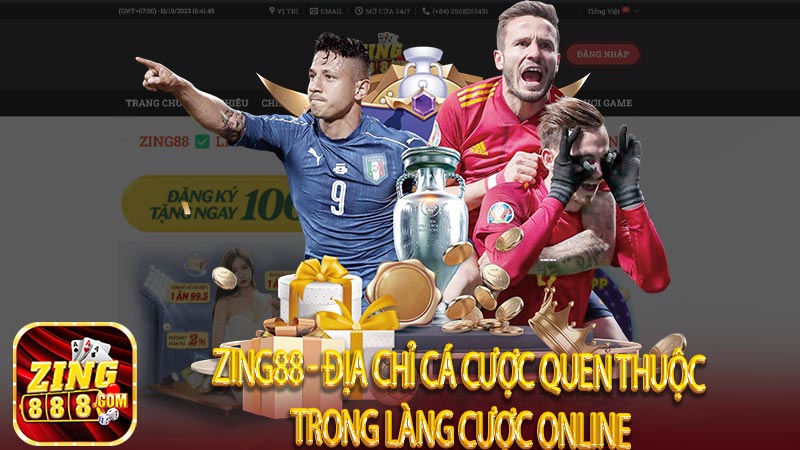 Zing88 - Địa chỉ cá cược quen thuộc trong làng cược online